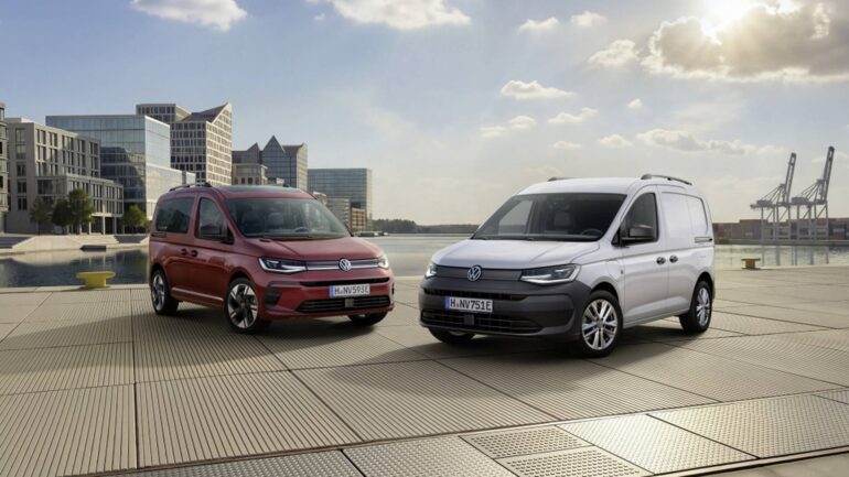 122 km E-Reichweite: VW Caddy eHybrid 2026 Technische Daten