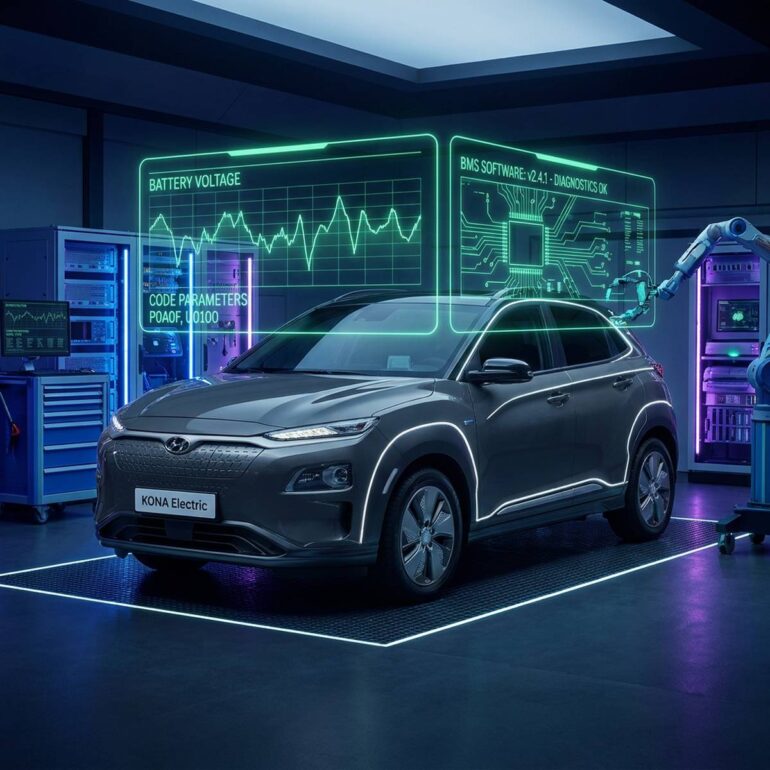 Hyundai Kona Elektro: BMS-Softwarefehler kaschiert Brandgefahr – Rückruf läuft