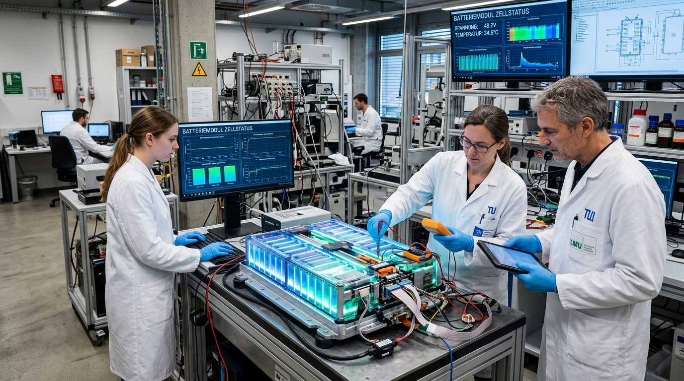 Sprechende Batterie Kiel: Zell-Sensorik für E-Autos