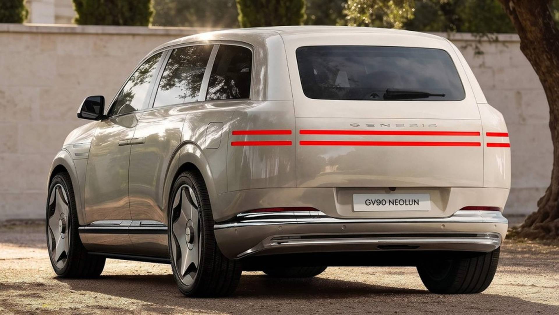 Genesis GV90 Weltpremiere: 5,3m Luxus-Elektro-SUV mit 800V