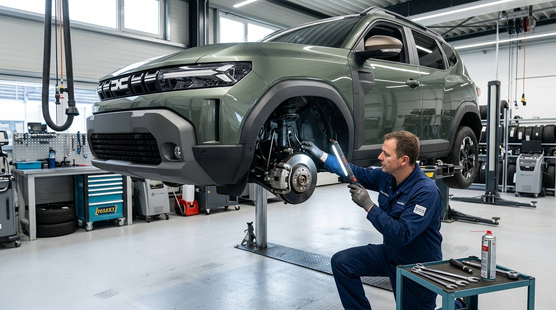 Dacia Duster III Rückruf (KBA 013823): Akute Bremsausfall-Gefahr durch Montagefehler