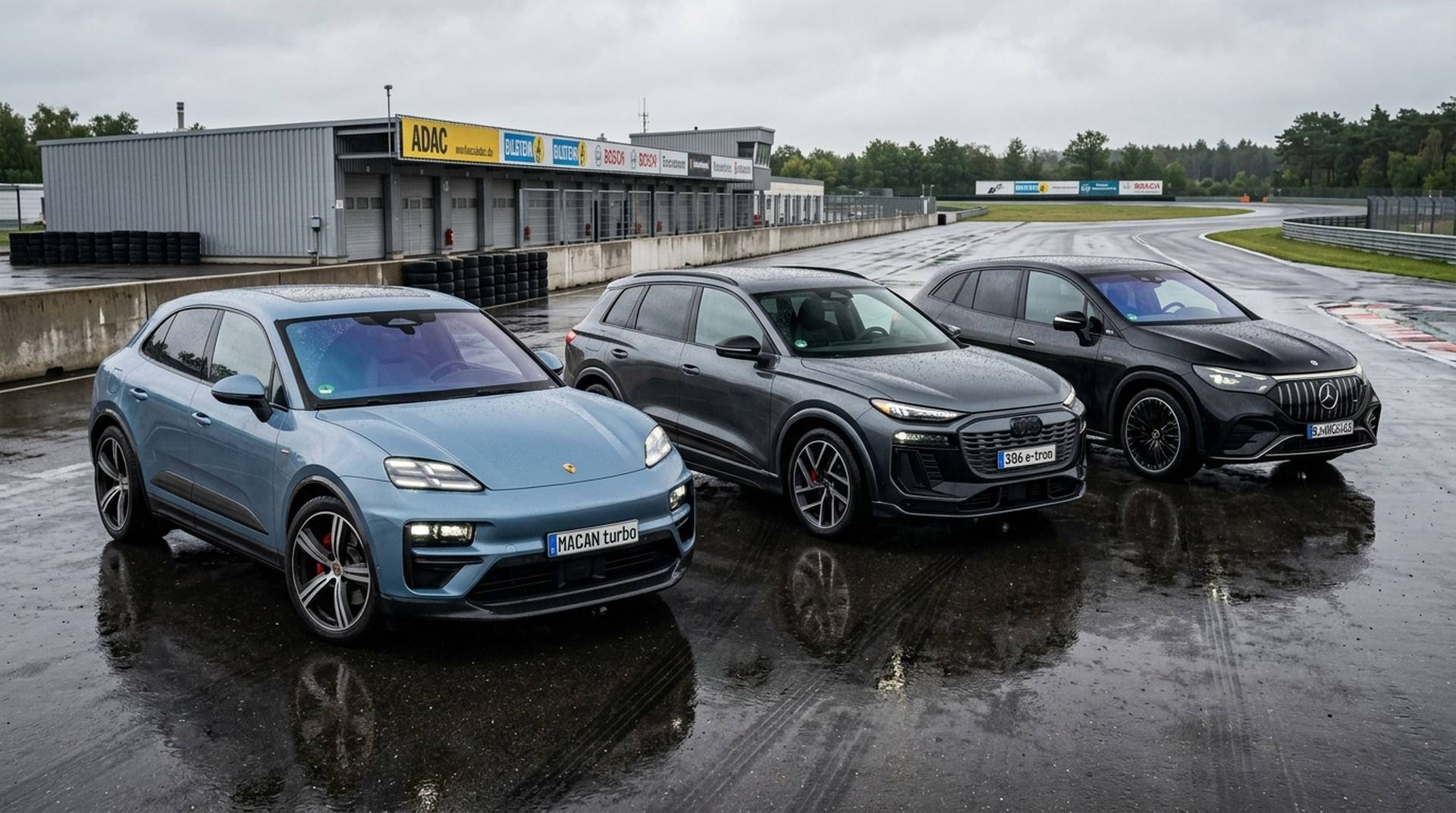 Deutsche E-Performance-SUVs: Porsche Macan Electric vs. Audi SQ6 e-tron vs. Mercedes-AMG EQE 43 SUV im Härtetest 2026