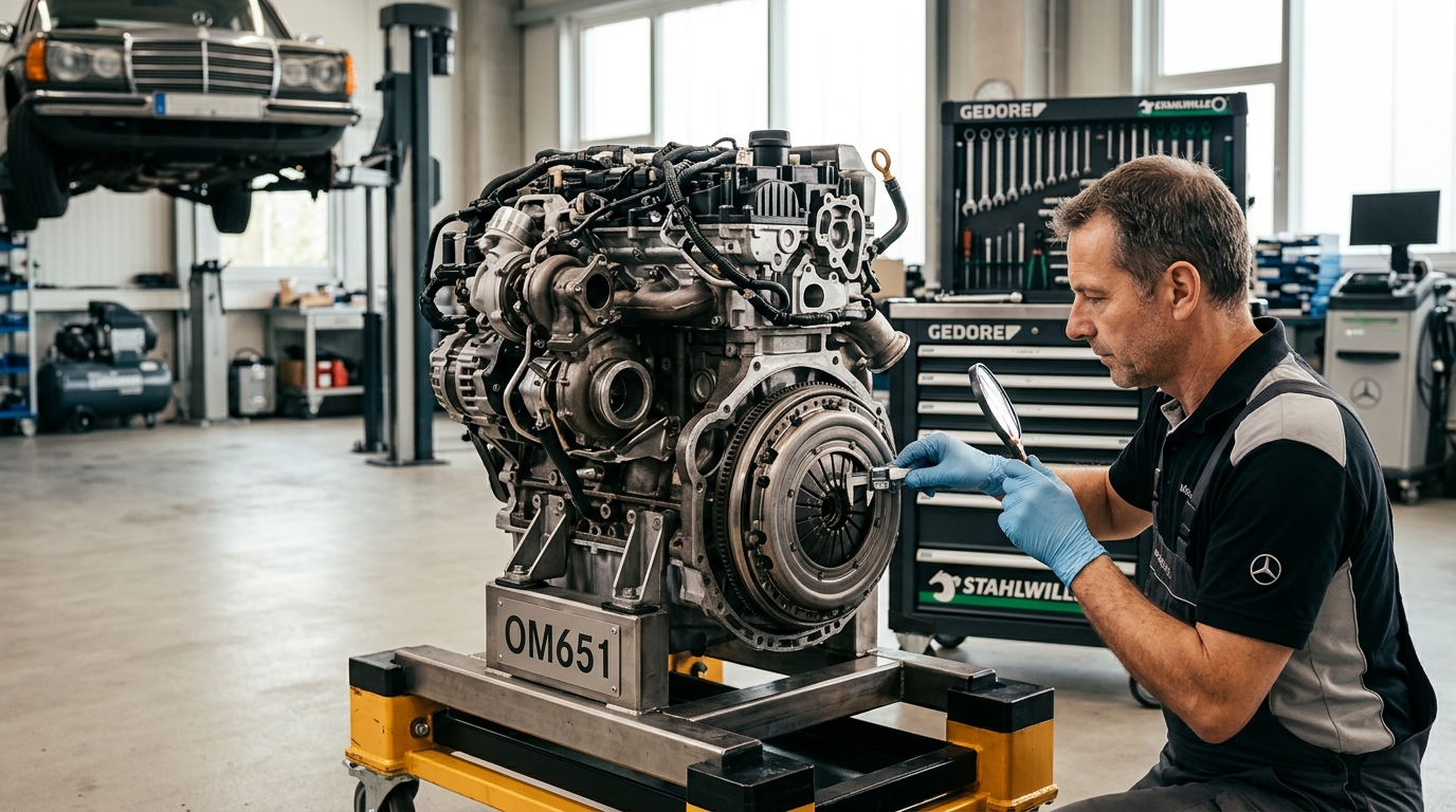 Mercedes OM651 Motor: Warum der unzerstörbare Diesel für 4.000 Euro ein finanzielles Risiko ist