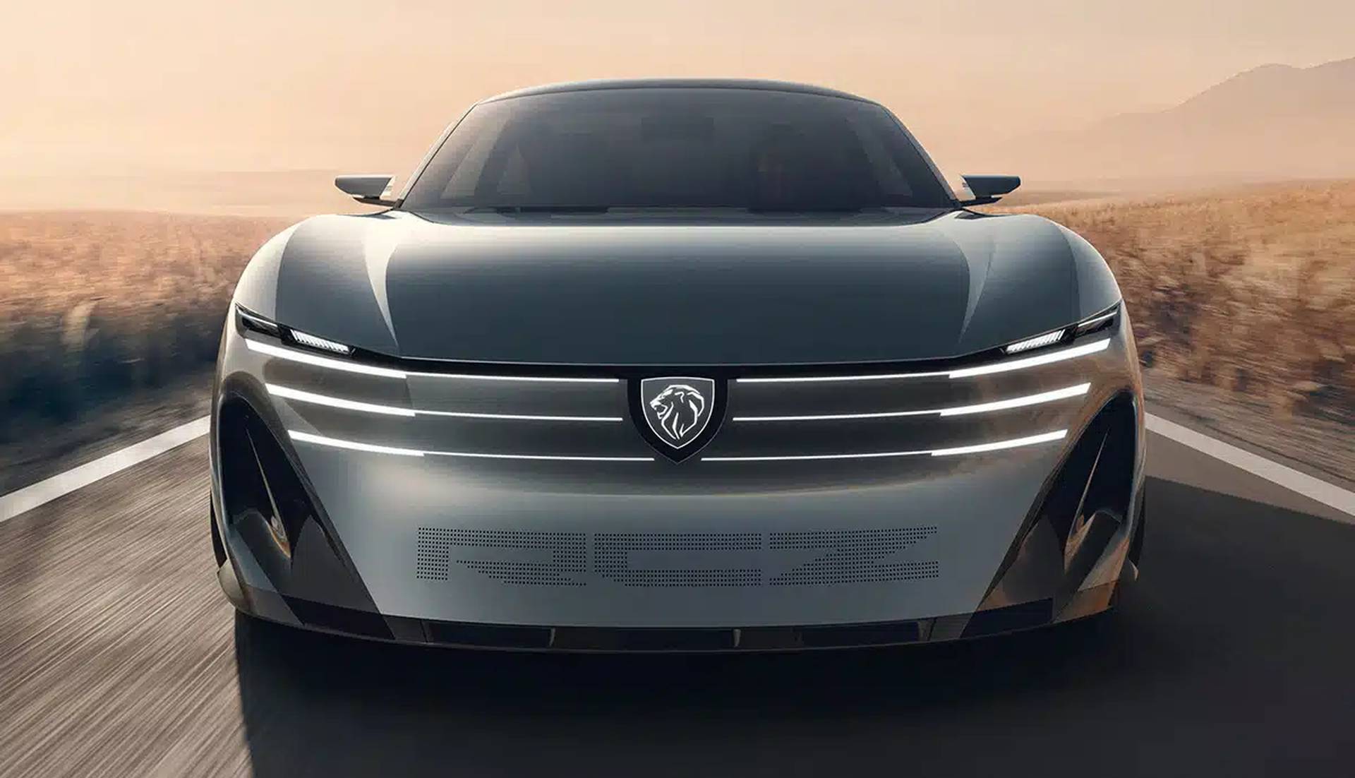 Peugeot RCZ Vision: E-Coupé mit 500 PS & Feststoffakku